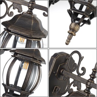 BAKAJI Κλασικό Βικτωριανό Φωτιστικό Τοίχου Εξωτερικού Χώρου Αλουμιν... BAKAJI Κλασικό Βικτωριανό Φωτιστικό Τοίχου Εξωτερικού Χώρου Αλουμιν...