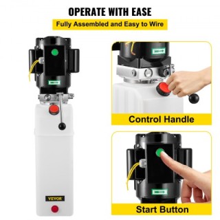 VEVOR 6L Αντλία Υδραυλικού Ανυψωτήρα Αυτοκινήτου 220V 50Hz 1φ 2750 ...
