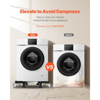 VEVOR Ρυθμιζόμενη Βάση Ψυγείου 1100 lb 27.5-35.4 Inch JJBYTCSJSLG2Y... VEVOR Ρυθμιζόμενη Βάση Ψυγείου 1100 lb 27.5-35.4 Inch JJBYTCSJSLG2Y...