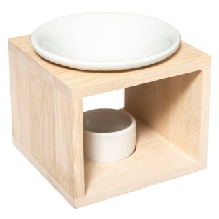 Atmosphera Βάση Αρωματικού από Ξύλο Bamboo με Κεραμικό Δοχείο 181632 Atmosphera Βάση Αρωματικού από Ξύλο Bamboo με Κεραμικό Δοχείο 181632