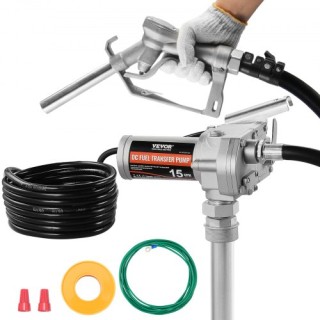 VEVOR Αντλία Μεταφοράς Καυσίμου 12V 15 GPM με Αυτόματο Ακροφύσιο F... VEVOR Αντλία Μεταφοράς Καυσίμου 12V 15 GPM με Αυτόματο Ακροφύσιο F...