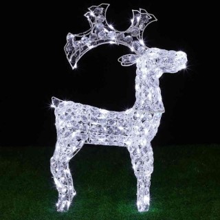 BAKAJI Ρένα Λαμπερή Διακοσμητική Φιγούρα 3D από Ακρυλικά Κρύσταλλα ...