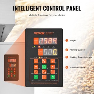 VEVOR Αυτόματη Μηχανή Γεμίσματος Σωματιδίων 20-5000g, Ανοξείδωτη Ζ... VEVOR Αυτόματη Μηχανή Γεμίσματος Σωματιδίων 20-5000g, Ανοξείδωτη Ζ...