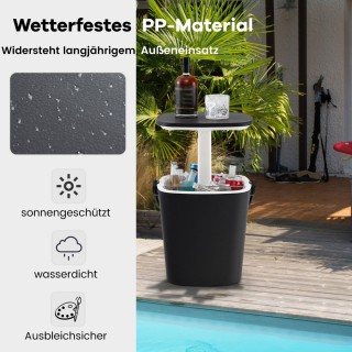 Costway Πολυλειτουργικό 3-σε-1 Τραπέζι-Ψυγείο Εξωτερικού Χώρου με ... Costway Πολυλειτουργικό 3-σε-1 Τραπέζι-Ψυγείο Εξωτερικού Χώρου με ...