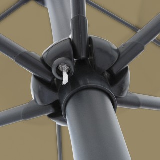 Galileo Ομπρελόνη κήπου σε χρώμα tortora 300 x ύψος 236 cm από ανθρ...