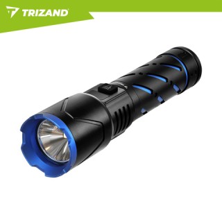 Trizand Φακός LED Τακτικός 800 lm Επαναφορτιζόμενος με USB-C, 5000 ...