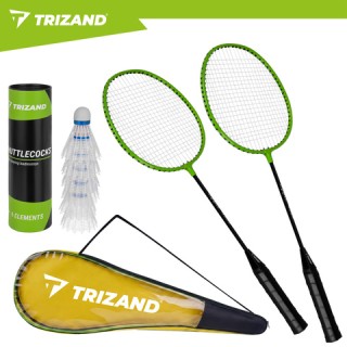 Trizand Σετ Badminton 9 Τεμαχίων με 2 Ρακέτες, 6 Φτερά και Θήκη 27680 Trizand Σετ Badminton 9 Τεμαχίων με 2 Ρακέτες, 6 Φτερά και Θήκη 27680