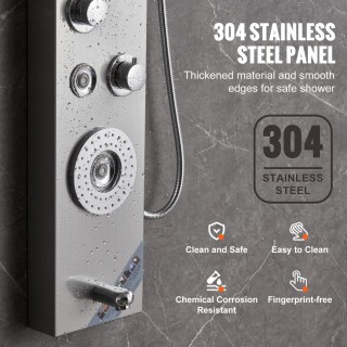 Σύστημα Πάνελ Ντους VEVOR FTYS6CS2MSDP57F0KV9 Σύστημα Πάνελ Ντους VEVOR FTYS6CS2MSDP57F0KV9