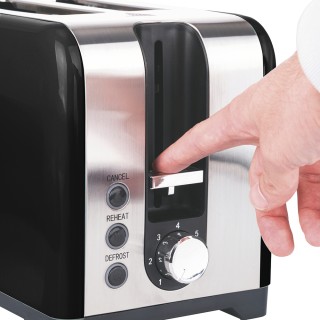 Kooper Ρετρό φρυγανιέρα με 2 θέσεις 780930W μαύρο Kooper 5919223