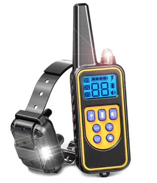 Wellturn WT776 Ηλεκτρικό Κολάρο Εκπαίδευσης Σκύλου με Τηλεχειριστήρ...