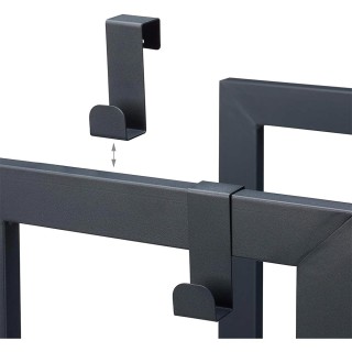 BAKAJI Ράφι Μεταλλικό για Ξύλα 2 Επιπέδων για Τζάκι Σόμπα 100x40x3... BAKAJI Ράφι Μεταλλικό για Ξύλα 2 Επιπέδων για Τζάκι Σόμπα 100x40x3...