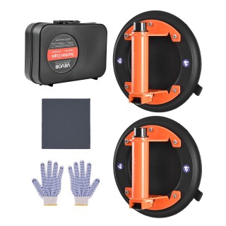 VEVOR Βεντούζα Κενού με Μεταλλική Λαβή - Ανύψωση έως 195 kg (Σετ 2 ... VEVOR Βεντούζα Κενού με Μεταλλική Λαβή - Ανύψωση έως 195 kg (Σετ 2 ...