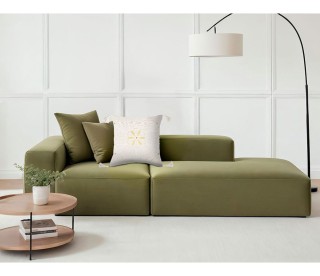 Ostaria Τετράγωνη Μαξιλαροθήκη Μάνταλα -35216