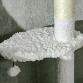 PawHut Δέντρο για Γάτες με Ρυθμιζόμενο Ύψος και Κολώνες Ξυσίματος α...