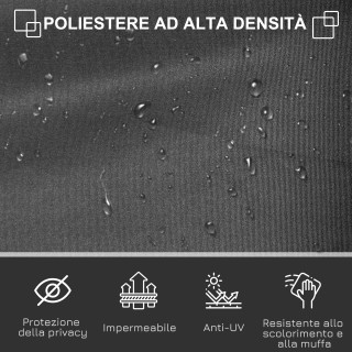 Outsunny Επεκτάσιμος Κήπος Φράχτης έως 3 μ και Ύψος 1.6 μ, Πολυεστέ... Outsunny Επεκτάσιμος Κήπος Φράχτης έως 3 μ και Ύψος 1.6 μ, Πολυεστέ...