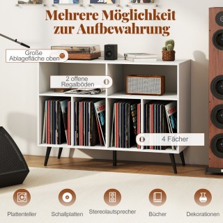 Costway   Πολυλειτουργικό Σταντ Πικάπ με 3 Επίπεδα και Αποθηκευτικο...