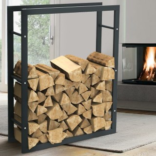 BAKAJI Μεταλλική Υποστήριξη Ξυλοθήκης Εσωτερικού Χώρου Τζακιού Σόμ... BAKAJI Μεταλλική Υποστήριξη Ξυλοθήκης Εσωτερικού Χώρου Τζακιού Σόμ...