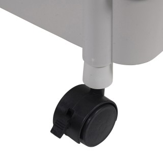 Galileo Πολυχρηστικό καρότσι από πλαστικό με 3 ράφια και ρόδες SOrd...