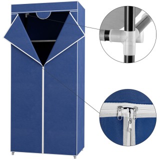 BAKAJI  Ντουλάπα από ύφασμα TNT Γκαρνταρόμπα Κρεμάστρα με ράφι 70x4...