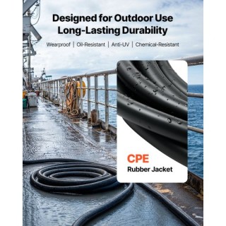 VEVOR Καλώδιο Προέκτασης Ισχύος 25 FT 6AWG Χαλκού BXSDYXSOOWDLNPKFF...