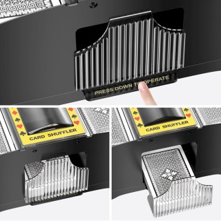 BAKAJI Ηλεκτρονική Συσκευή Διανομής και Ανακατεύματος Τραπουλόχαρτω...