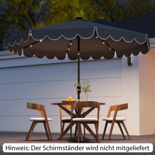 Costway Γκρι Ανεμιστήρας Κήπου 300 εκ. με LED και Ρυθμιζόμενη Κλίση... Costway Γκρι Ανεμιστήρας Κήπου 300 εκ. με LED και Ρυθμιζόμενη Κλίση...