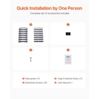 VEVOR Μεταλλικό Υπερυψωμένο Κήπο 4x2x2 πόδια Εξωτερική Γαλβανισμένη... VEVOR Μεταλλικό Υπερυψωμένο Κήπο 4x2x2 πόδια Εξωτερική Γαλβανισμένη...