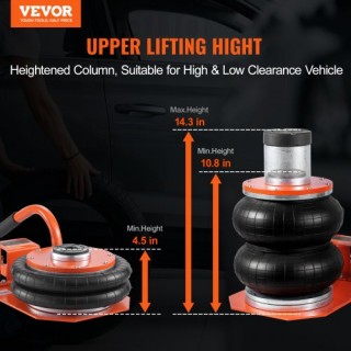 VEVOR  Αεροϋδραυλικός Γρύλος 3 Τόνων για Σεντάν  DZGZQNQJDHS3R5K3PV0