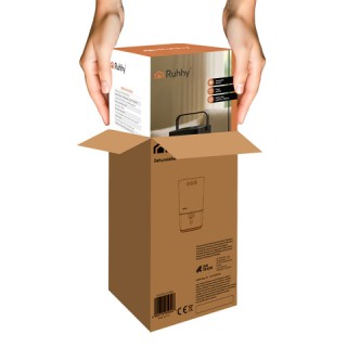 Ruhhy Συμπαγής Αφυγραντήρας Αέρα με LED Φωτισμό & Χρονοδιακόπτη 26494 Ruhhy Συμπαγής Αφυγραντήρας Αέρα με LED Φωτισμό & Χρονοδιακόπτη 26494