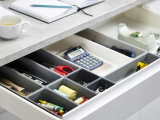 Verk Group Δοχείο Οργάνωσης Κουζίνας για Συρτάρι Μαχαιροπήρουνων 59...