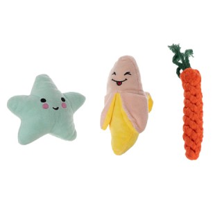 Purlov Σετ Παιχνιδιών Σκύλου 16 σε 1 με Σχοινί Έλξης (16 εκ.),  Φιλ...