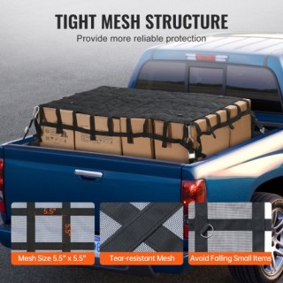 VEVOR  Βαρύ Καθαρό Φορτίο 72 x 57 Ρυθμιζόμενοι Γάντζοι  HWGDWYMESHW...