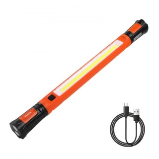 VEVOR Φωτιστικό Εργασίας LED 1250LM 6000mAh Επαναφορτιζόμενο με Μαγ...