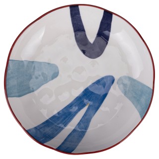 Villa DEste  Σετ πιάτων 18 τεμαχίων από κεραμικό για 6 άτομα τραπεζ...