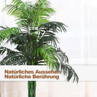 Costway Τεχνητό Φυτό Εσωτερικού Χώρου - Φοίνικας με Φυσικό Χρώμα, ... Costway Τεχνητό Φυτό Εσωτερικού Χώρου - Φοίνικας με Φυσικό Χρώμα, ...