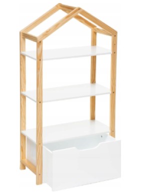 Atmosphera Ράφι παιχνιδιών, Ράφι σπιτάκι LENA, 60 x 30 x 120 εκ. ... Atmosphera Ράφι παιχνιδιών, Ράφι σπιτάκι LENA, 60 x 30 x 120 εκ. ...