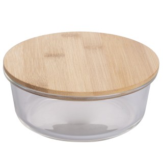 Galileo Γυάλινο Δοχείο Στρογγυλό 17x75 cm από Βοροπυριτικό Γυαλί με...