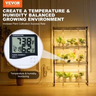VEVOR Εσωτερικό Θερμοκήπιο με Φωτισμό Καλλιέργειας 4 Επιπέδων 180W... VEVOR Εσωτερικό Θερμοκήπιο με Φωτισμό Καλλιέργειας 4 Επιπέδων 180W...