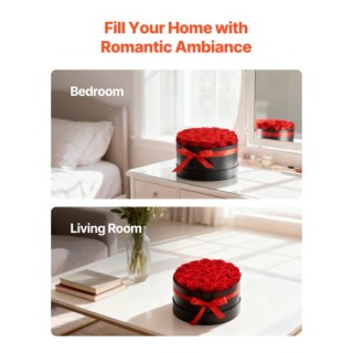 VEVOR Αιώνια Τριαντάφυλλα: 27 Κόκκινα Διατηρημένα Τριαντάφυλλα σε Κ... VEVOR Αιώνια Τριαντάφυλλα: 27 Κόκκινα Διατηρημένα Τριαντάφυλλα σε Κ...