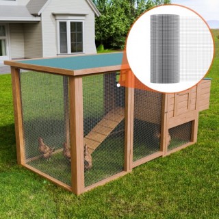 VEVOR Πλέγμα Σύρματος 1/2, 24x100, 19 Gauge, Γαλβανισμένο, Κοτετσόσ...