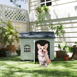 Costway Πλαστικό Καταφύγιο για Μικρά Κατοικίδια με Κλειδαριά, 3 Παρ... Costway Πλαστικό Καταφύγιο για Μικρά Κατοικίδια με Κλειδαριά, 3 Παρ...