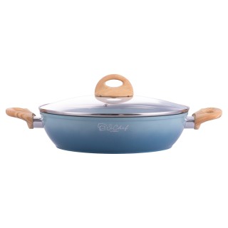 Galileo Τηγάνι 28 εκ. με εσωτερική αντικολλητική επίστρωση από κερα...