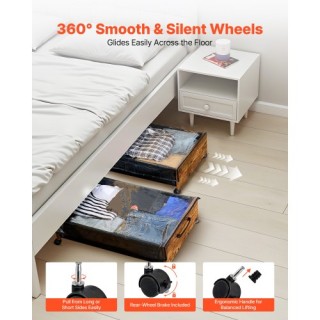 VEVOR Αποθηκευτικός Χώρος Κάτω από το Κρεβάτι με Ρόδες – Σετ 2 Τεμα... VEVOR Αποθηκευτικός Χώρος Κάτω από το Κρεβάτι με Ρόδες – Σετ 2 Τεμα...