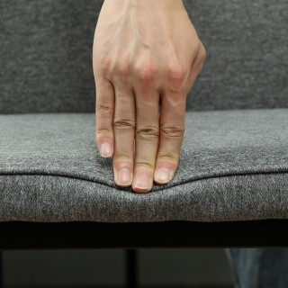 HOMCOM Σετ 2 Καρέκλες Τραπεζαρίας με Επένδυση Βελούδου με Εργονομικ...