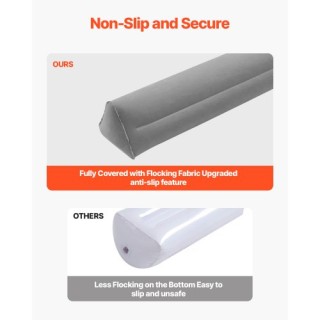 VEVOR Φουσκωτό Προστατευτικό Κάγκελο Κρεβατιού 47.4 ιντσών για Νήπι... VEVOR Φουσκωτό Προστατευτικό Κάγκελο Κρεβατιού 47.4 ιντσών για Νήπι...