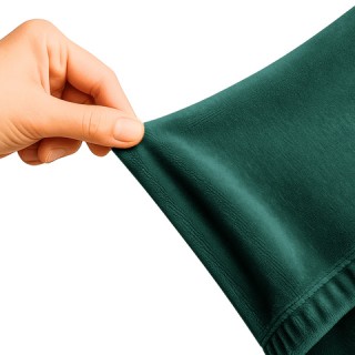 Ruhhy Γωνιακό Κάλυμμα Καναπέ – Ελαστικό Βελούδο Πράσινο 145 - 185 c...