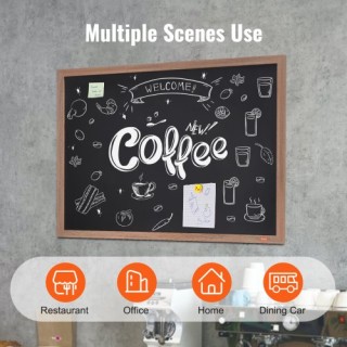 Μαγνητικός Πίνακας Κιμωλίας VEVOR, 35x46, Ξύλινος Πίνακας με Κιμωλί...