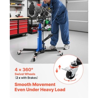 VEVOR Υδραυλικός Γρύλος Μετάδοσης 0.6 Τόνων με Πεντάλ Ποδιού και Δι... VEVOR Υδραυλικός Γρύλος Μετάδοσης 0.6 Τόνων με Πεντάλ Ποδιού και Δι...