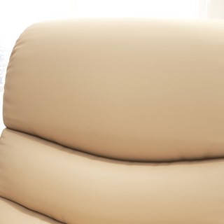 Ανακλινόμενη πολυθρόνα χαλάρωσης HOMCOM με υποπόδιο από συνθετικό δ... Ανακλινόμενη πολυθρόνα χαλάρωσης HOMCOM με υποπόδιο από συνθετικό δ...