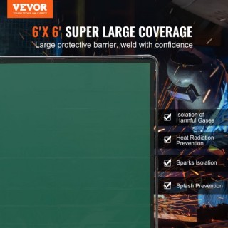 Οθόνη Συγκόλλησης VEVOR με Πλαίσιο, 6 x 6, Πράσινη DMSHJPF6X6YC3B6... Οθόνη Συγκόλλησης VEVOR με Πλαίσιο, 6 x 6, Πράσινη DMSHJPF6X6YC3B6...